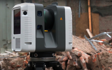 Digital Transformation In Action! Examining the Destruction Using Laser Scanning In Kharkiv!